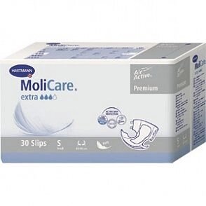 MoliCare Premium extra soft - Моликар Премиум экстра софт - Воздухопроницаемые подгузники: размер S, 30 шт от компании ООО Лидер - фото 1