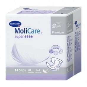 MoliCare Premium super soft - Моликар Премиум супер софт - Воздухопроницаемые подгузники: размер XL, 14 шт. от компании ООО Лидер - фото 1