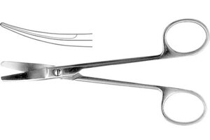 Ножницы (Ножницы хирург., вертикал. изогн. 150mm) Operating 150мм 13-210 (н-58) J-22-105
