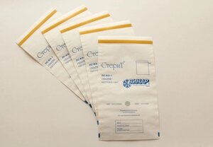 Пакеты бумажные самоклеящиеся «СтериТ» 150х280мм