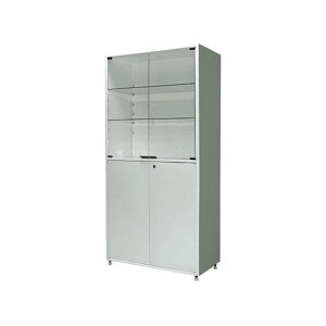 Шкаф медицинский металлический ШМ-02 МСК-647.02 стек/метал. м. 1989