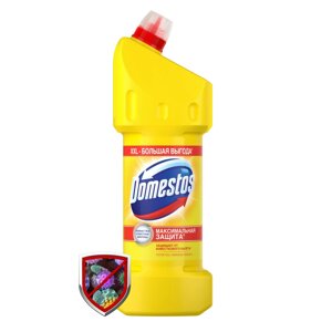 Универсальное чистящее средство Domestos 1л, Лимонная свежесть