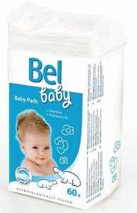 Bel Baby Pads детские ватные подушечки, 60 шт.