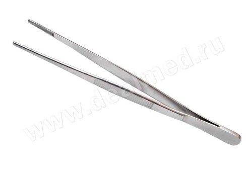 Пинцет Thumb 200х2,5 (Пинцет анатомический 200 мм) 15-124 (пм-12)
