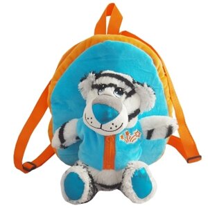 Рюкзак тигр ФИЕСТА с игрушкой, 2000 гр, новогодняя упаковка для подарков