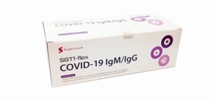 Тест на антитела к коронавирусу COVID-19 (25 шт/уп)