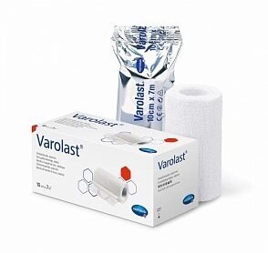 VAROLAST - эластичный бинт с цинк. Массой, 10см х 7м от компании ООО Лидер - фото 1