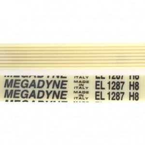 Ремень 1287 H8, L1222мм, белый, Megadyne, Electrolux, Zanussi, BLH343UN), H343