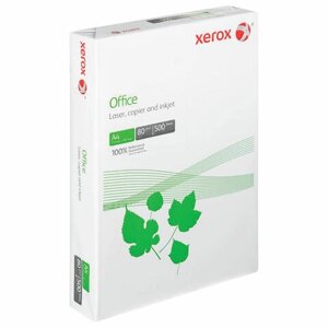Бумага офисная XEROX OFFICE А4, марка В, белизна 153%CIE), 80 г/м2, 500 л.