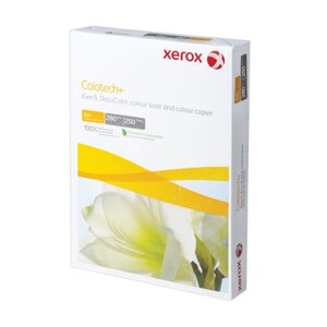 Бумага XEROX COLOTECH PLUS, А4, 280 г/м2, 250 л., для полноцветной лазерной печати, А, 170%CIE)