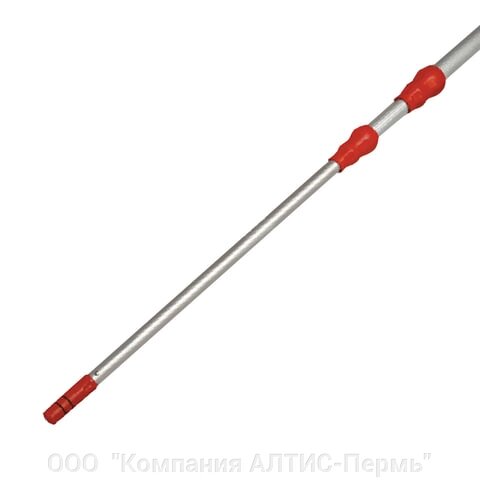 Черенок-ручка VILEDA телескопический, до 2,5 м (2х1,25 м), алюминиевый (применим к 602099, 602101) от компании ООО  "Компания АЛТИС-Пермь" - фото 1