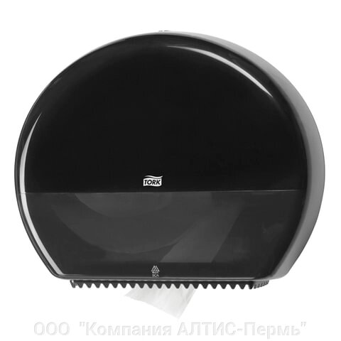 Диспенсер для туалетной бумаги TORK (Система T1) Elevation, черный, 554008 от компании ООО  "Компания АЛТИС-Пермь" - фото 1