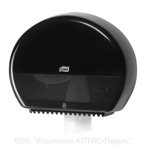 Диспенсер для туалетной бумаги TORK (Система T2) Elevation, mini, черный, 555008 от компании ООО  "Компания АЛТИС-Пермь" - фото 1
