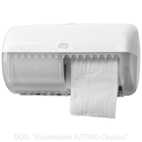 Диспенсер для туалетной бумаги TORK (Система T4) Elevation, белый, 557000 от компании ООО  "Компания АЛТИС-Пермь" - фото 1