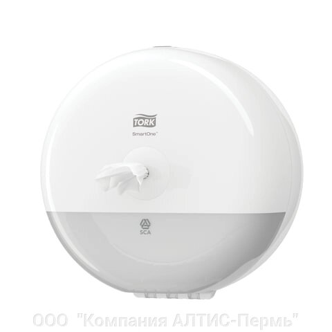 Диспенсер для туалетной бумаги TORK (Система T9) SmartOne, mini, белый, 681000 от компании ООО  "Компания АЛТИС-Пермь" - фото 1