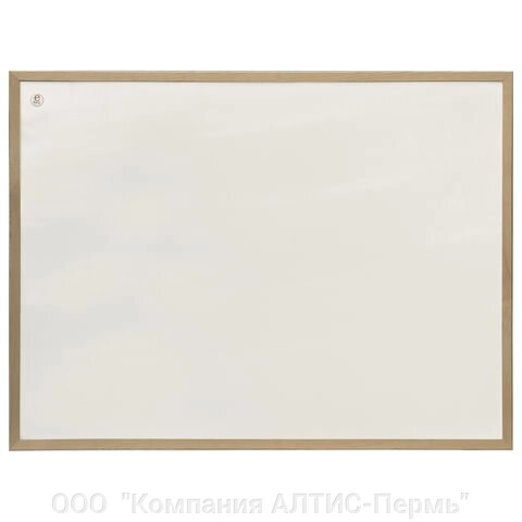 Доска магнитно-маркерная 40х60 см, деревянная рамка, 2x3 ECO,, TS64/C от компании ООО  "Компания АЛТИС-Пермь" - фото 1