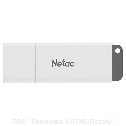 Флеш-диск 128GB NETAC U185, USB 2.0, белый, NT03U185N-128G-20WH от компании ООО  "Компания АЛТИС-Пермь" - фото 1
