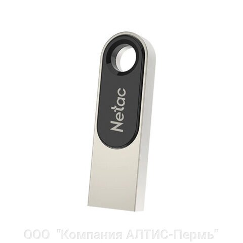 Флеш-диск 16 GB NETAC U278, USB 2.0, металлический корпус, серебристый/черный, NT03U278N-016G-20PN от компании ООО  "Компания АЛТИС-Пермь" - фото 1