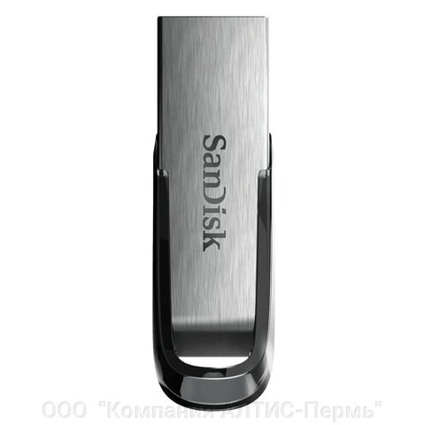 Флеш-диск 16 GB, SANDISK Ultra Flair, USB 3.0, металлический корпус, серебристый, SDCZ73-016G-G46 от компании ООО  "Компания АЛТИС-Пермь" - фото 1