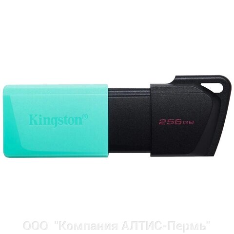 Флеш-диск 256GB KINGSTON DataTraveler Exodia M, разъем USB 3.2, черный/зеленый, DTXM/256GB от компании ООО  "Компания АЛТИС-Пермь" - фото 1
