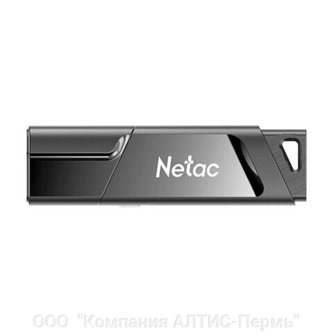 Флеш-диск 32 GB NETAC U336, USB 3.0, черный, NT03U336S-032G-30BK от компании ООО  "Компания АЛТИС-Пермь" - фото 1