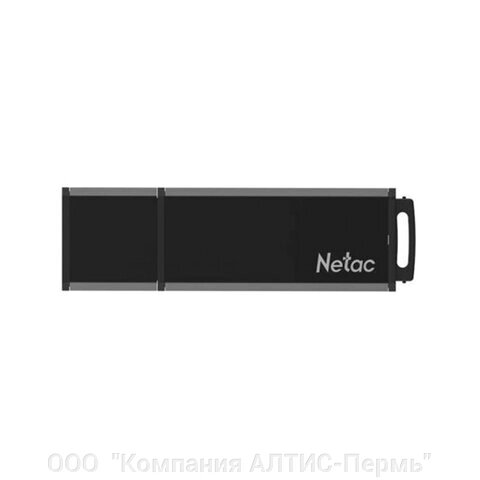 Флеш-диск 32 GB NETAC U351, USB 3.0, черный, NT03U351N-032G-30BK от компании ООО  "Компания АЛТИС-Пермь" - фото 1