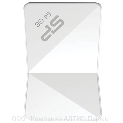 Флеш-диск 64 GB, SILICON POWER Touch T08, USB 2.0, белый, SP64GBUF2T08V1W от компании ООО  "Компания АЛТИС-Пермь" - фото 1