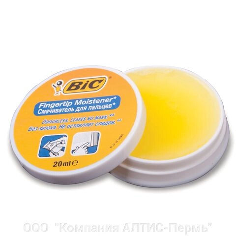 Гель для увлажнения пальцев BIC Fingertip, 20 г, без запаха, 897178 от компании ООО  "Компания АЛТИС-Пермь" - фото 1