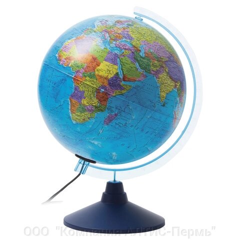 Глобус политический GLOBEN Классик Евро, диаметр 250 мм, с подсветкой, Ке012500190 от компании ООО  "Компания АЛТИС-Пермь" - фото 1
