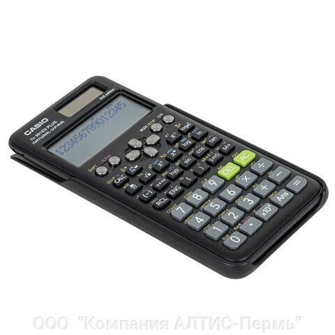 Калькулятор инженерный CASIO FX-991ES PLUS-2 (162х77 мм), 417 функций, двойное питание, сертифицирован для ЕГЭ от компании ООО  "Компания АЛТИС-Пермь" - фото 1
