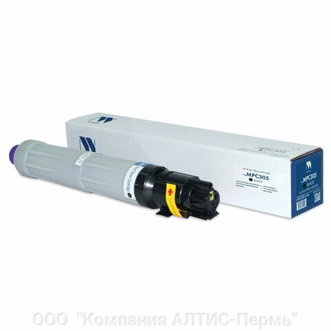 Картридж лазерный NV PRINT (NV-MPC305BK) для Ricoh Aficio MPC305, черный, ресурс 12000 страниц от компании ООО  "Компания АЛТИС-Пермь" - фото 1