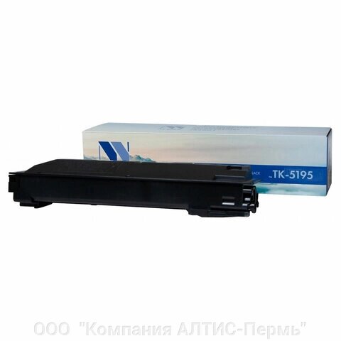 Картридж лазерный NV PRINT (NV-TK5195BK) для Kyocera TASKalfa 306ci, черный, ресурс 15000 страниц от компании ООО  "Компания АЛТИС-Пермь" - фото 1