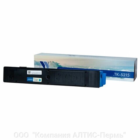 Картридж лазерный NV PRINT (NV-TK5215C) для Kyocera TASKalfa 406ci, голубой, ресурс 15000 страниц от компании ООО  "Компания АЛТИС-Пермь" - фото 1