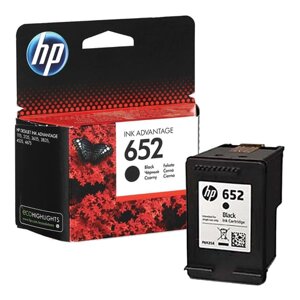 Картридж струйный HP (F6V25AE) DeskJet 2135/3635/3835/4535/4675/1115,652, черный, оригинальный, ресурс 360 стр.