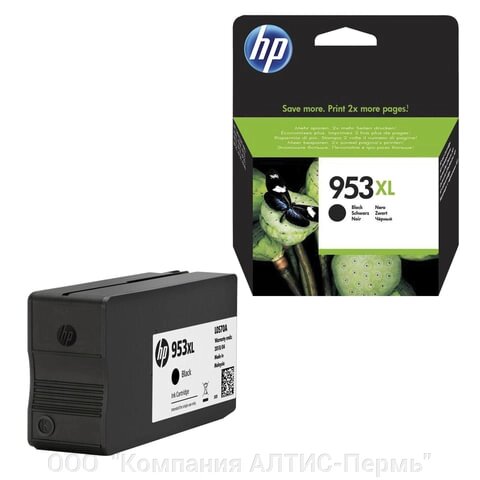 Картридж струйный HP (L0S70AE) Officejet Pro 8710/8210, №953XL, черный, увеличенный ресурс, оригинальный от компании ООО  "Компания АЛТИС-Пермь" - фото 1