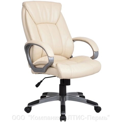 Кресло офисное BRABIX Maestro EX-506, экокожа, бежевое, 531168 от компании ООО  "Компания АЛТИС-Пермь" - фото 1