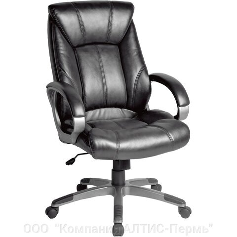 Кресло офисное BRABIX Maestro EX-506, экокожа, черное, 530877 от компании ООО  "Компания АЛТИС-Пермь" - фото 1