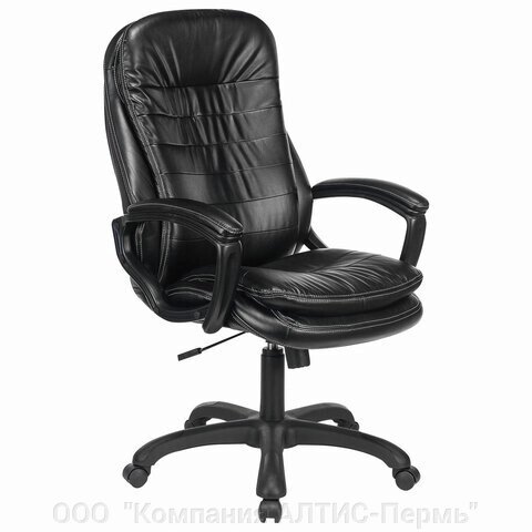 Кресло офисное BRABIX PREMIUM Omega EX-589, экокожа, черное, 532094 от компании ООО  "Компания АЛТИС-Пермь" - фото 1