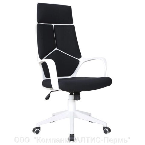 Кресло офисное BRABIX PREMIUM Prime EX-515, пластик белый, ткань, черное, 531812 от компании ООО  "Компания АЛТИС-Пермь" - фото 1