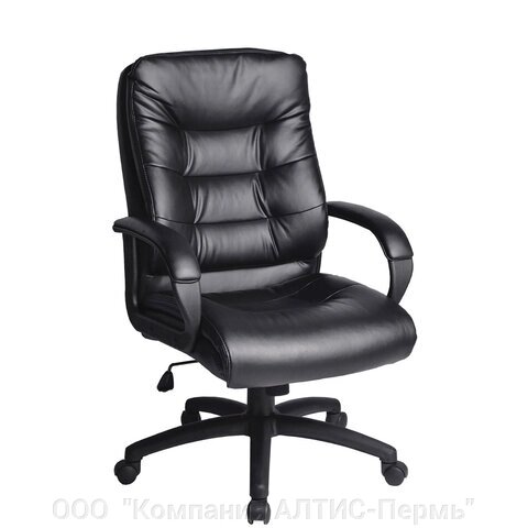 Кресло офисное BRABIX Supreme EX-503, экокожа, черное, 530873 от компании ООО  "Компания АЛТИС-Пермь" - фото 1