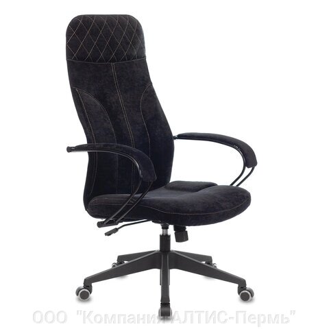 Кресло офисное CH-608, ткань, черное от компании ООО  "Компания АЛТИС-Пермь" - фото 1