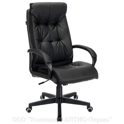 Кресло офисное CH-824, экокожа, черное от компании ООО  "Компания АЛТИС-Пермь" - фото 1