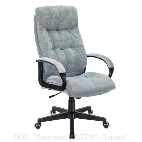 Кресло офисное CH-824, ткань, серо-голубое от компании ООО  "Компания АЛТИС-Пермь" - фото 1