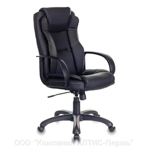 Кресло офисное CH-839/BLACK, экокожа, черное от компании ООО  "Компания АЛТИС-Пермь" - фото 1
