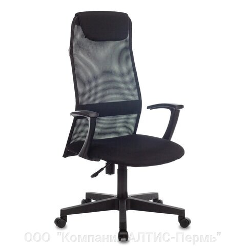 Кресло офисное KB-8, ткань-сетка, черное от компании ООО  "Компания АЛТИС-Пермь" - фото 1