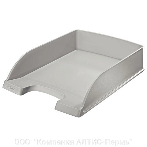 Лоток горизонтальный для бумаг LEITZ Plus, серый, 52270085 от компании ООО  "Компания АЛТИС-Пермь" - фото 1