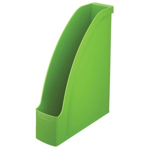 Лоток вертикальный для бумаг LEITZ Plus, ширина 78 мм, зеленый, 24760050