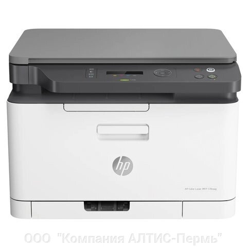 МФУ лазерное ЦВЕТНОЕ HP Color Laser 178nw 3 в 1, А4, 18 стр./мин, 20000 стр./мес., Wi-Fi, сетевая карта от компании ООО  "Компания АЛТИС-Пермь" - фото 1