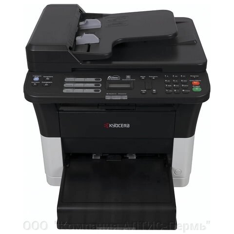 МФУ лазерное KYOCERA FS-1025MFP 3 в 1, А4, 25 стр./мин., 20000 стр./мес., ДУПЛЕКС, АПД, сетевая карта от компании ООО  "Компания АЛТИС-Пермь" - фото 1