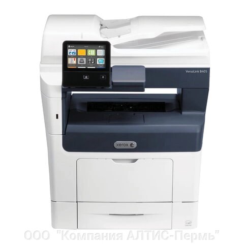 МФУ лазерное XEROX VersaLink B405 4 в 1, А4, 45 стр./мин., 110 000 стр./мес., ДУПЛЕКС, ДАПД, сетевая карта от компании ООО  "Компания АЛТИС-Пермь" - фото 1